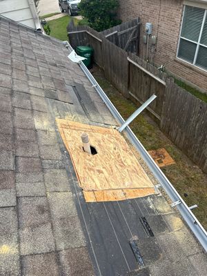 Residential Roofing Repair using Owen's Corning Duration (Lifetime) Shingles