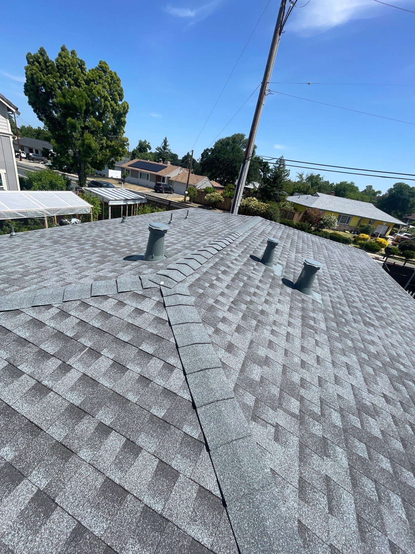 Residential Roofing Replacement using GAF Timberline Reflector Series by Acker Roofing