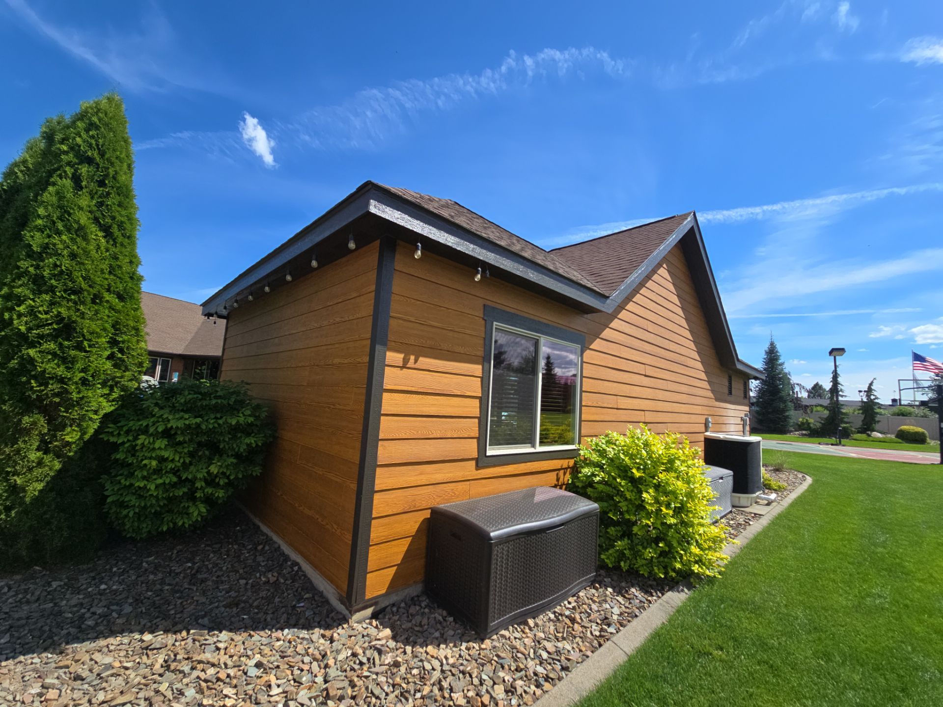 Residential Restain In Dalton Gardens by Coeur D Alene Painting Group