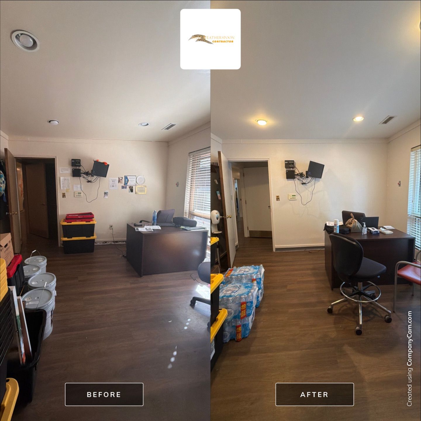 Commercial Interior Repaint – Full Building by Billy Weatherspoon Contractor