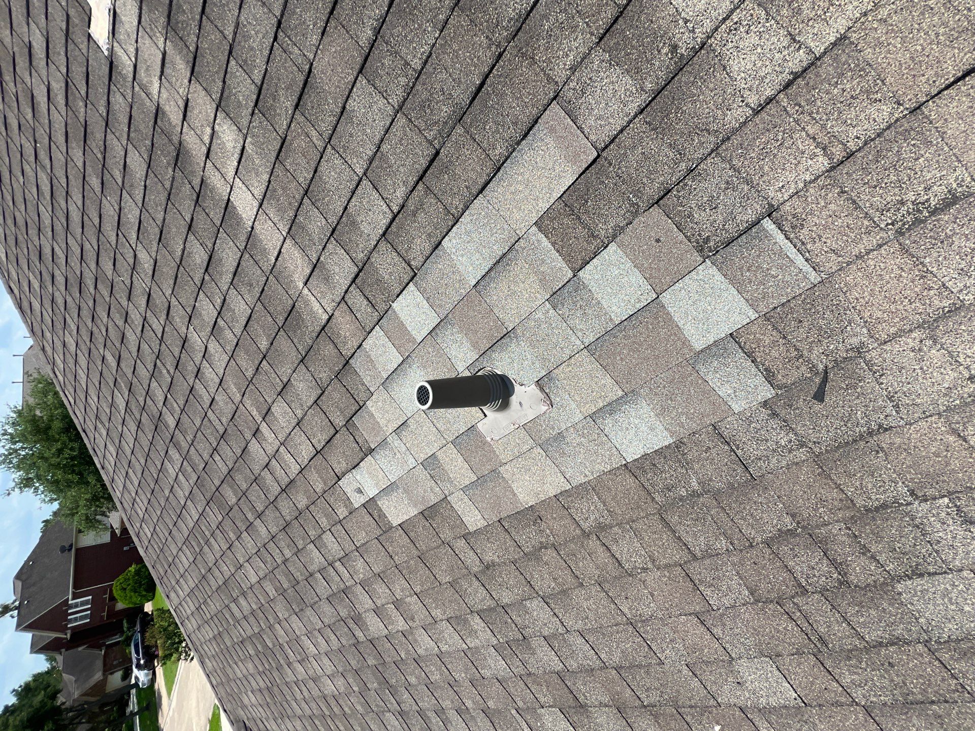 Hail Damage using Owen's Corning Duration (Lifetime) Shingles by Roof Repair Company