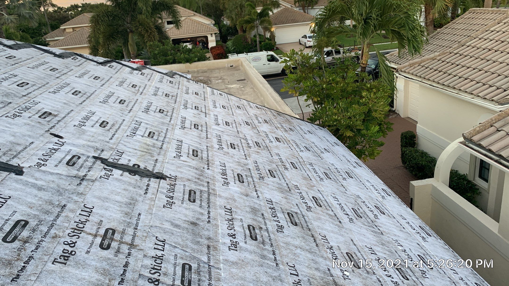 Residential Roofing Installation using Crown by BLUES BROTHERS CONSTRUCTION CORP