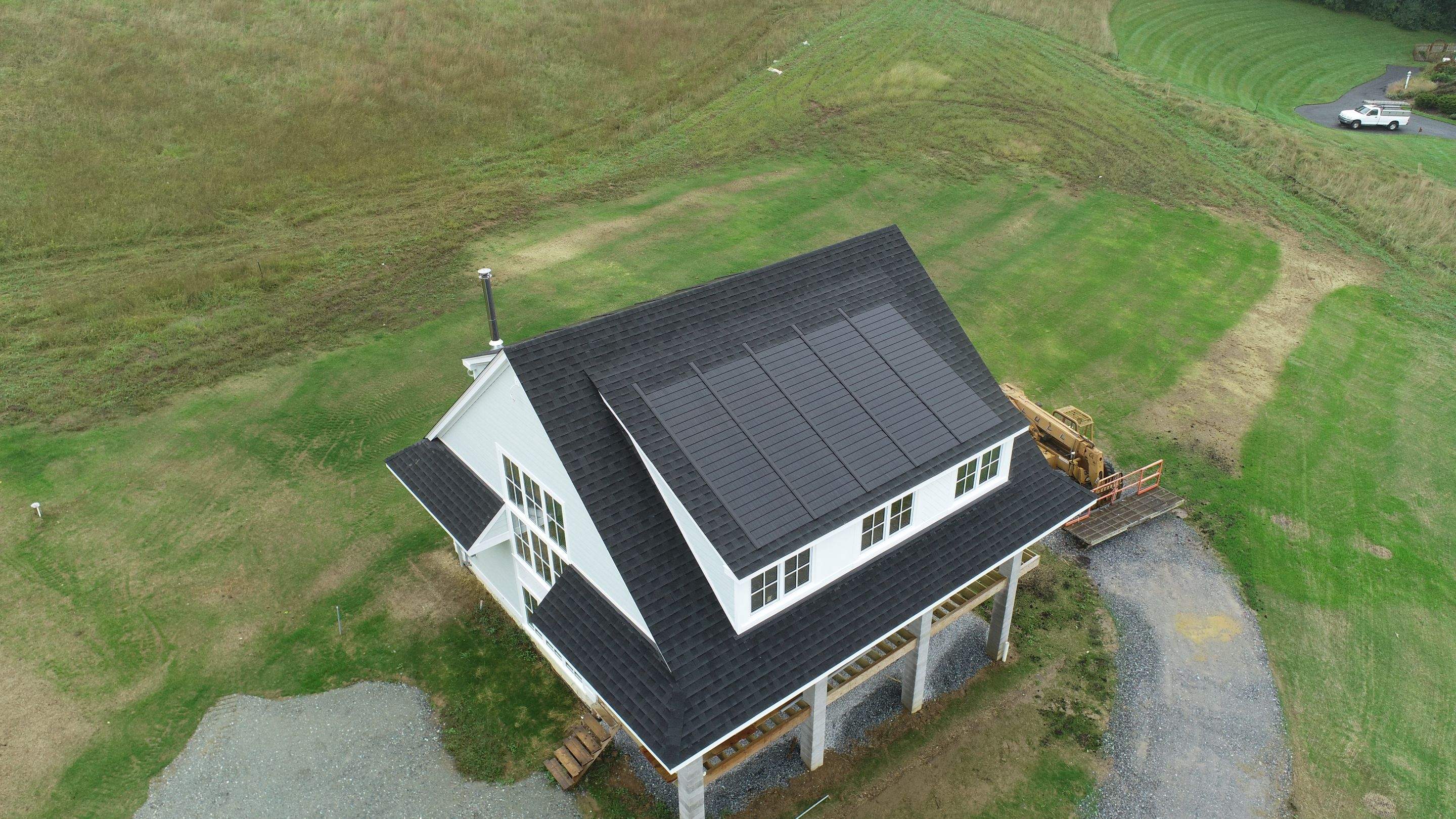 GAF Timberline Solar on New Construction by American Home Contractors