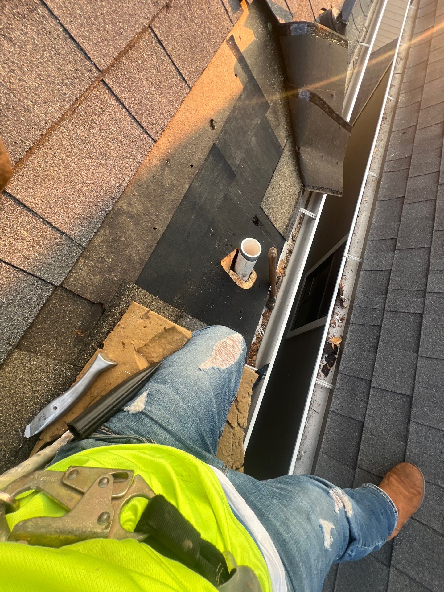 Residential Roofing Repair using Owen's Corning Duration (Lifetime) Shingles by Roof Repair Company