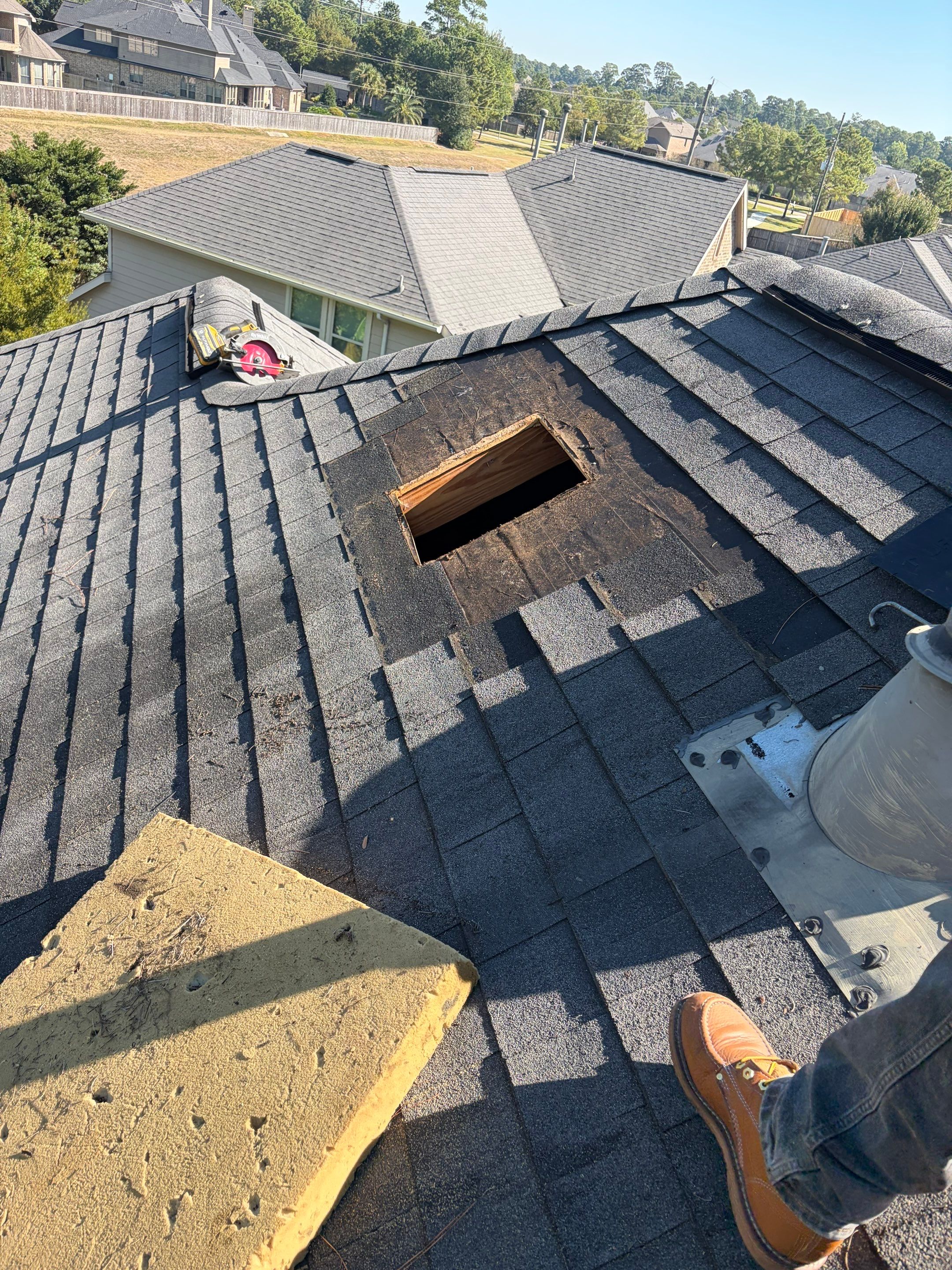 Residential Roof Repair and Attic Ventilation Upgrade in Humble by Onit Roofing LLC