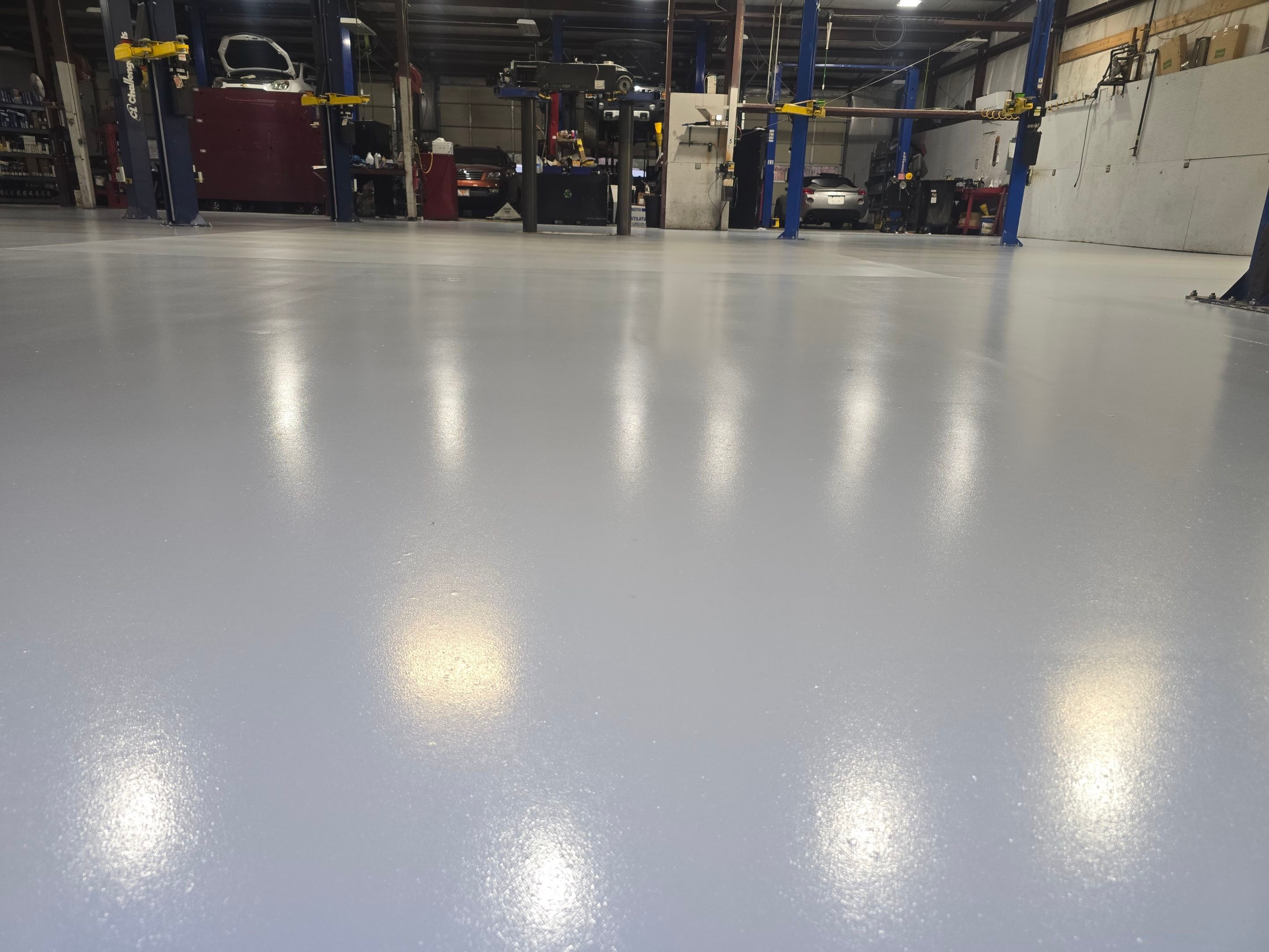 UDP Shop Floor Completed Using Grayhawk by Elite Floor Solutions