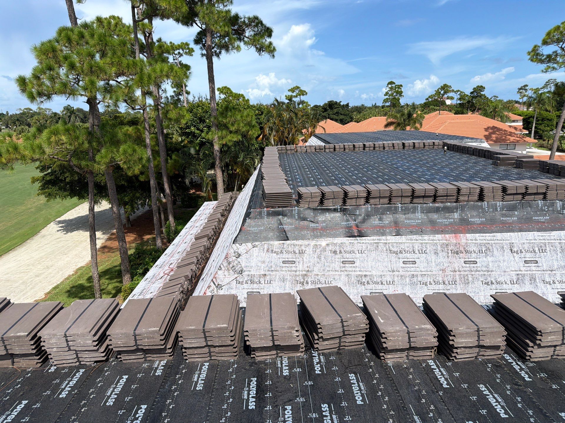 Residential Roofing Installation using Crown by BLUES BROTHERS ROOFING