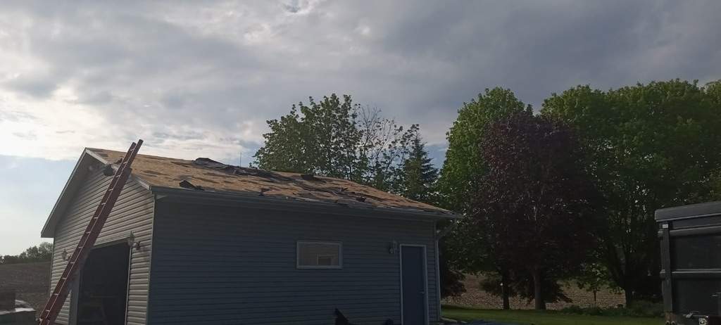 Residential Roofing Installation using Certainteed Landmark Moire Black by MODERN EXTERIOR SYSTEMS
