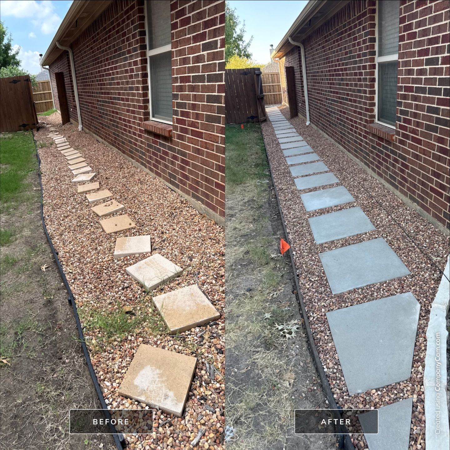 Paver Patio Project in Fort Worth by Peterson’s