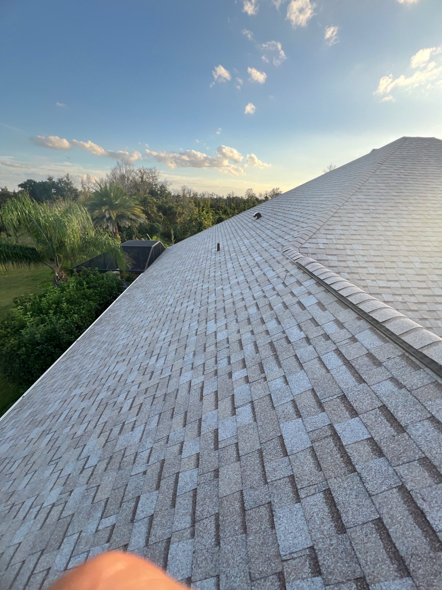 90 SQ shingle install at The Villages, FL by Brehm Roofing