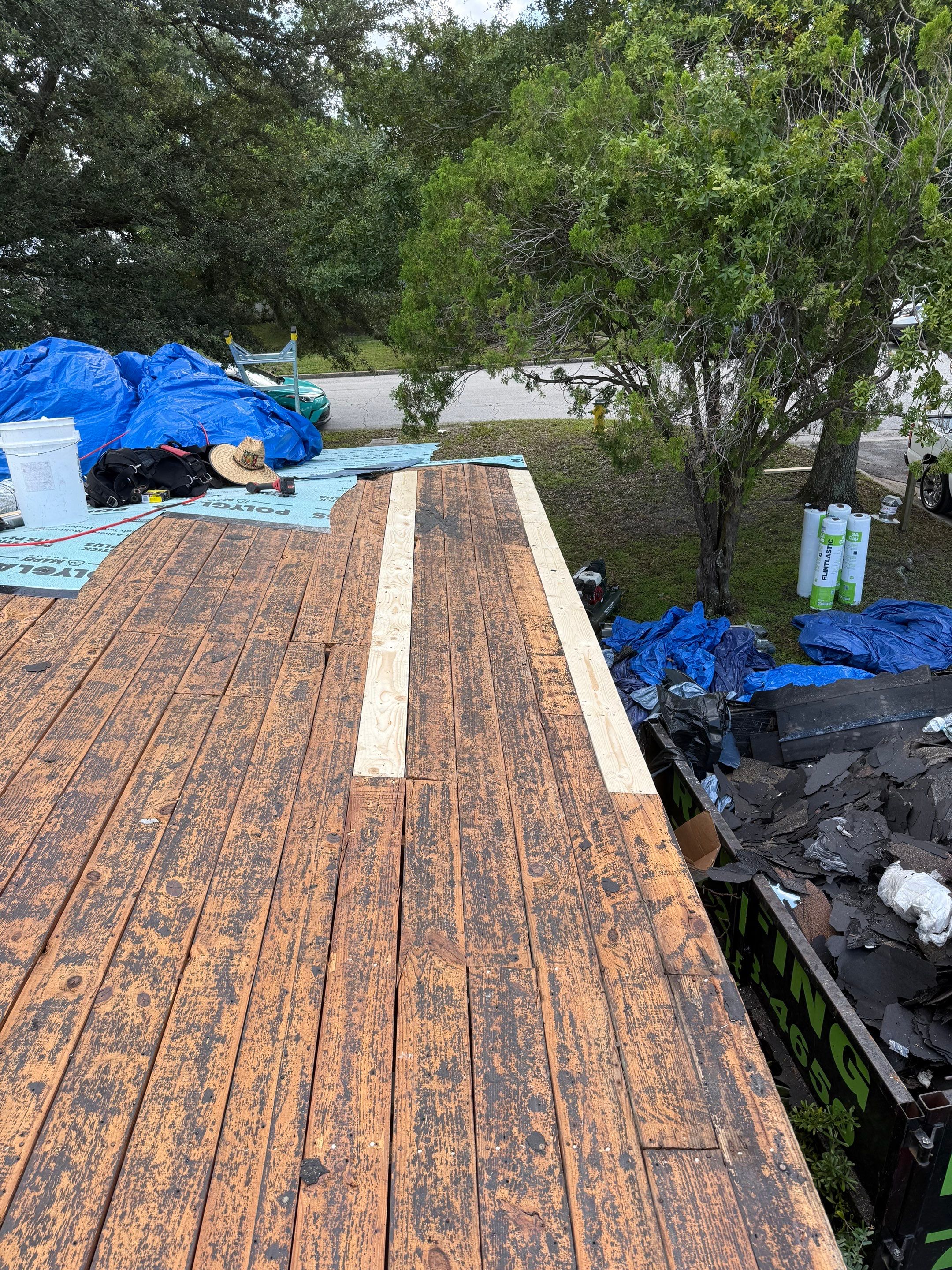 Project in St. Petersburg 33713 by Mitchell Roofing Company LLC
