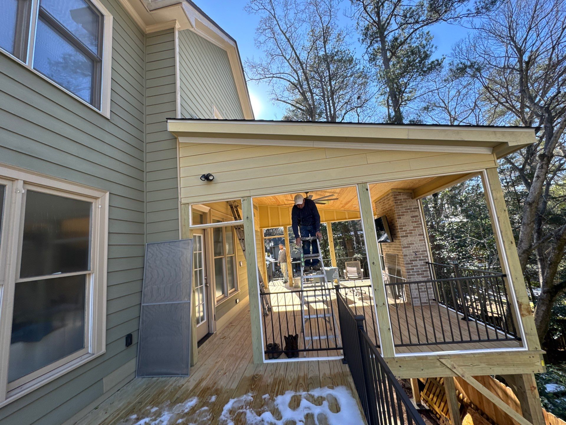 Full Exterior Home Painting and Trim Update in Atlanta by Swift Home Renovations