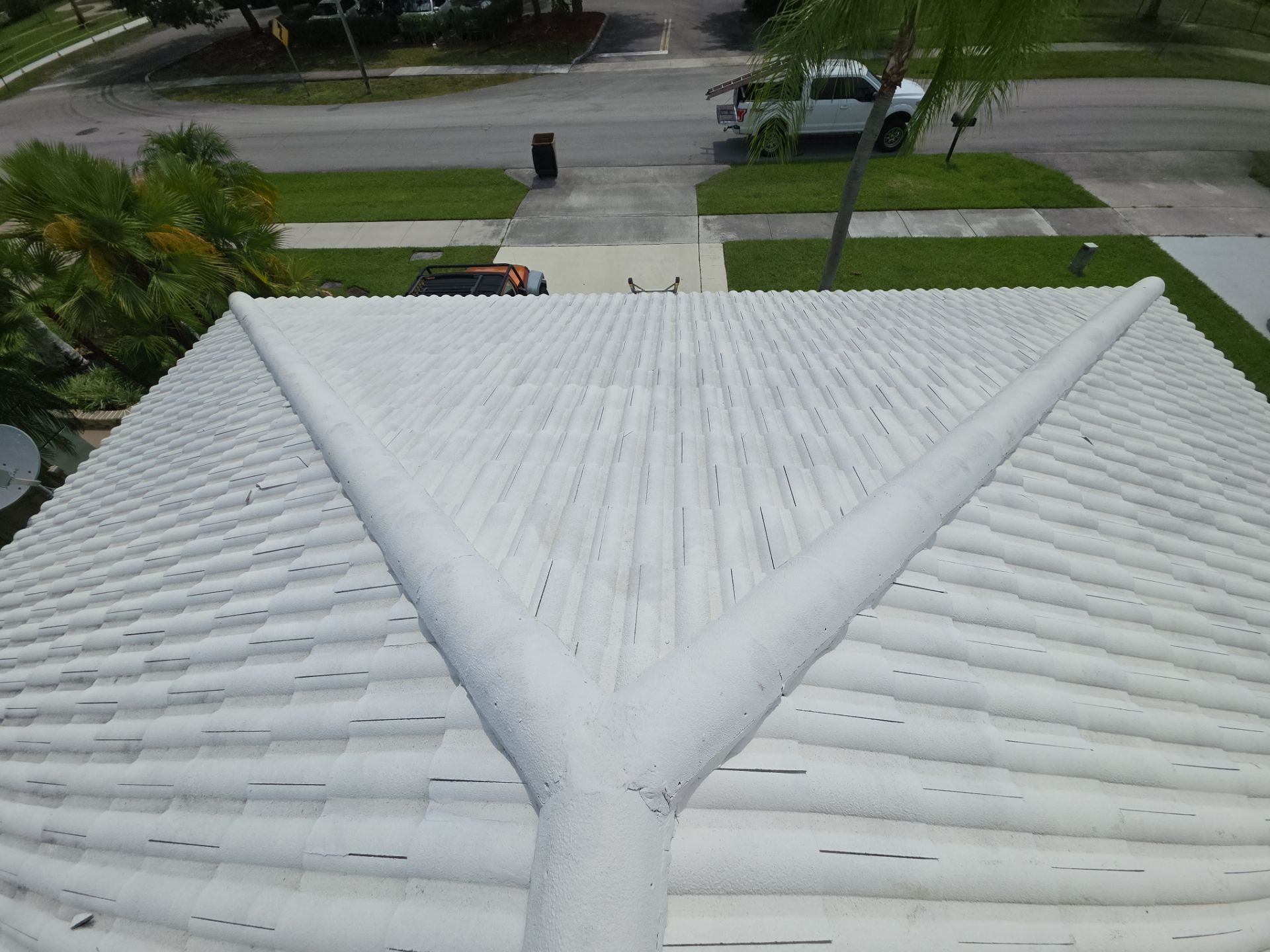 Concrete Tile Roof Repair and Wood Fascia Restoration in Deerfield Beach by Aastro Roofing