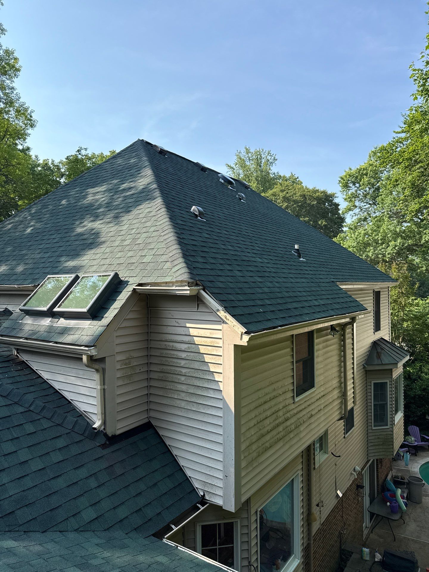 Springfield: Roof Replacement with CertainTeed Landmark Pro in Max Def Evergreen by RM Banning, Inc.