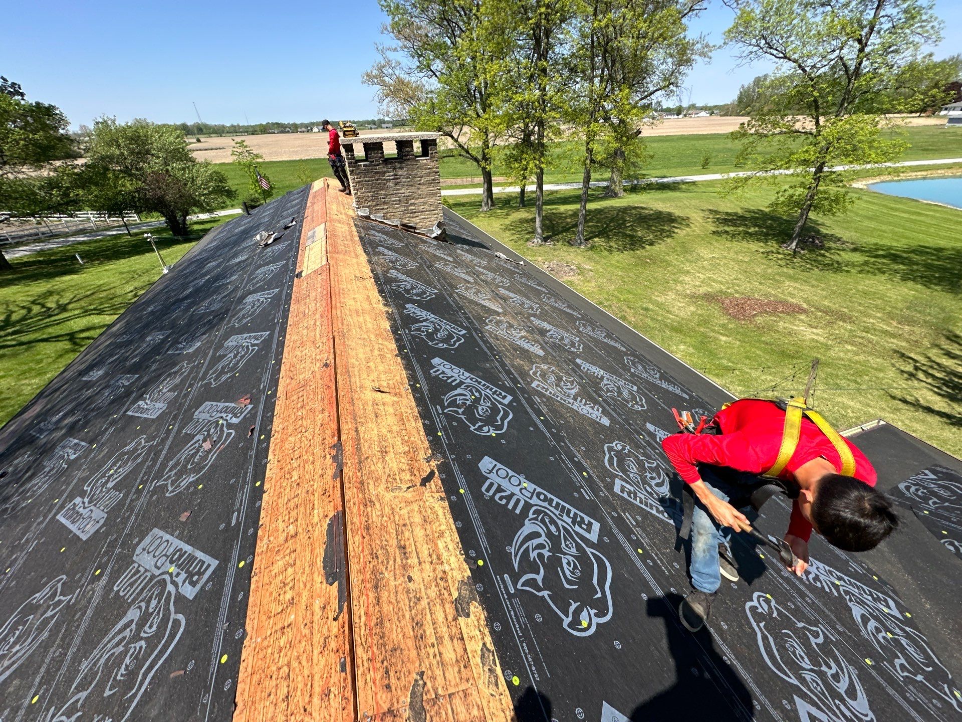 Residential Roofing Installation using Owens Corning by WIW Enterprises Inc