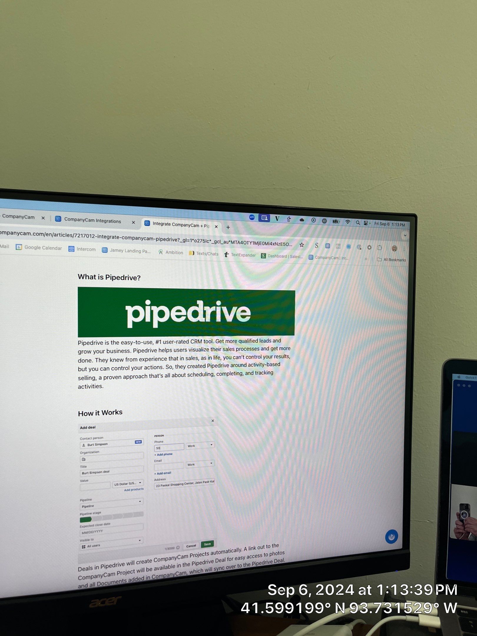 lkjl;kjl;kjl;khl;kh by CompanyCam Sales Demo