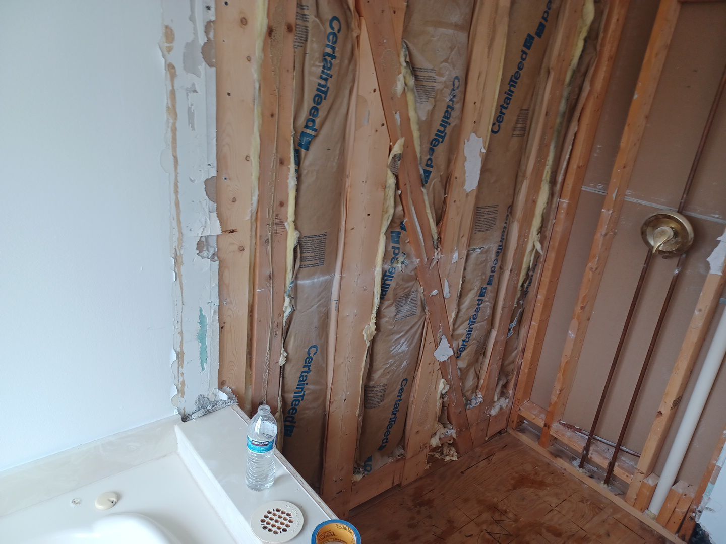 Project in West Bloomfield by EzDry Water Mitigation & Property Restoration