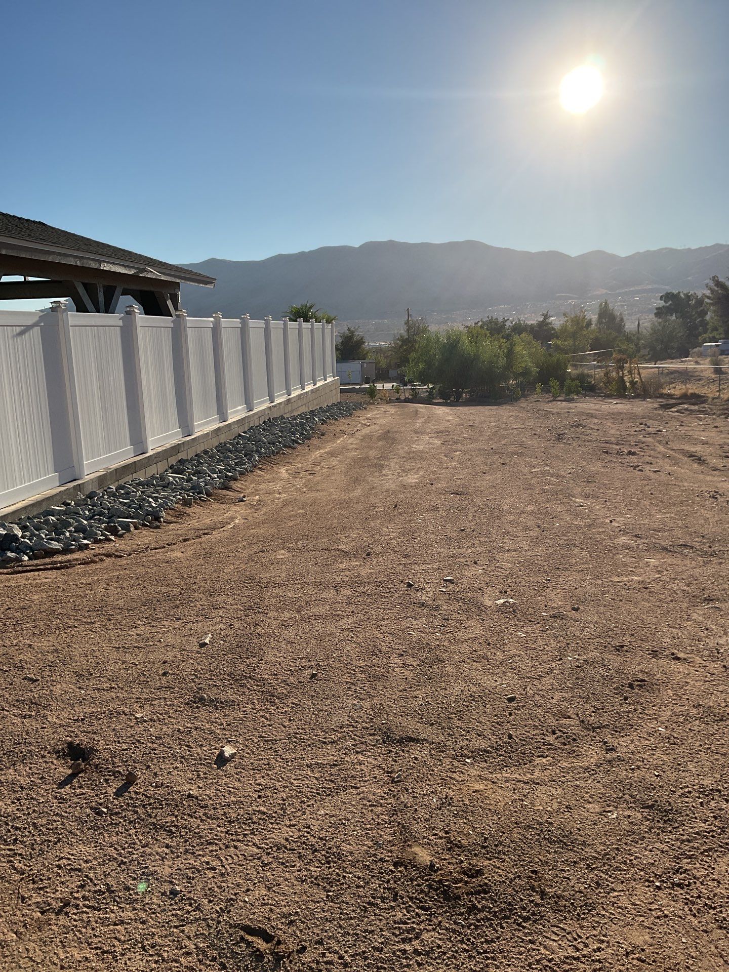 Fence Installation using chain -link by Fence Guys Inc.