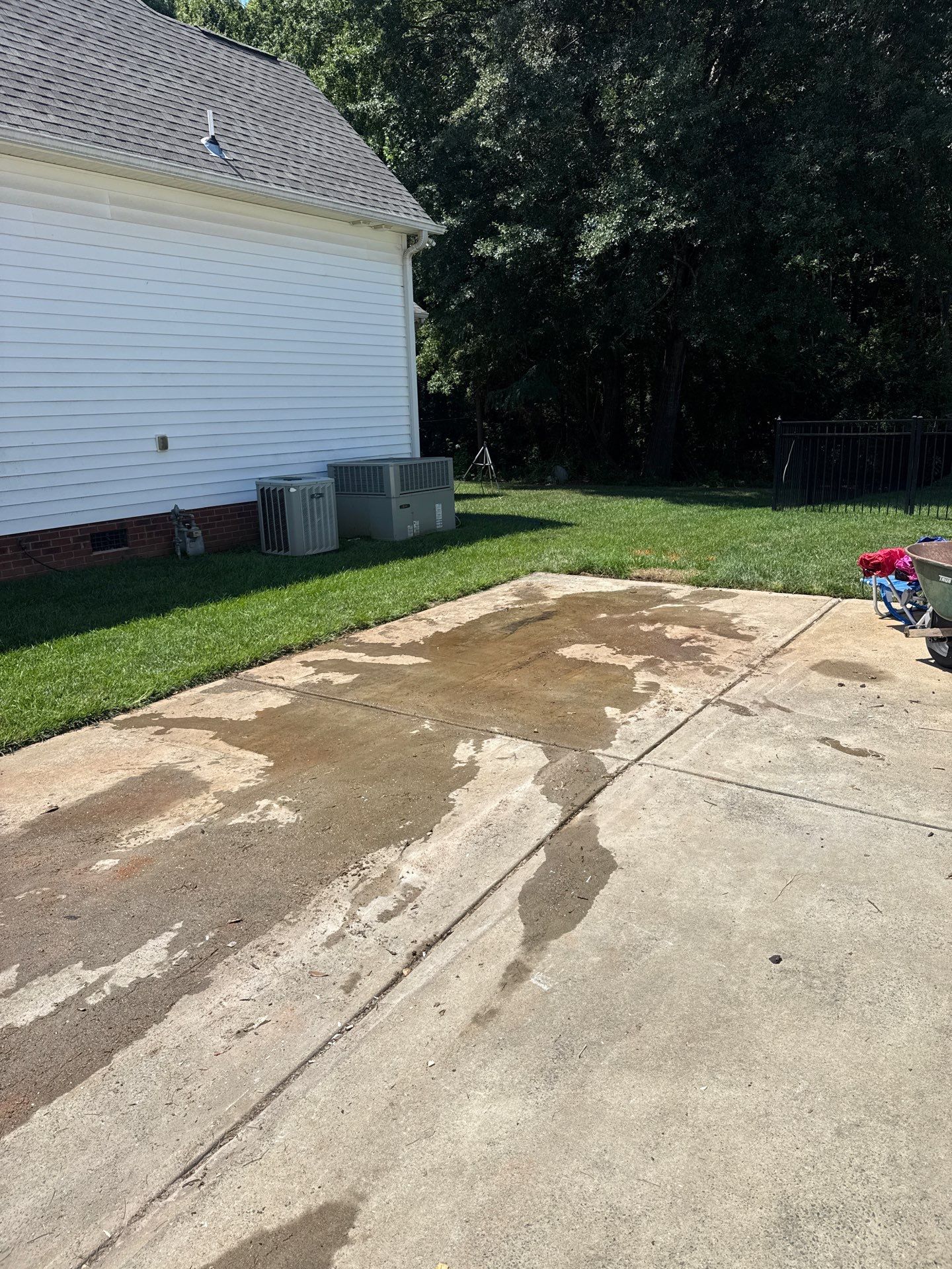 Job site clean up in Rock Hill by Badger Hauling