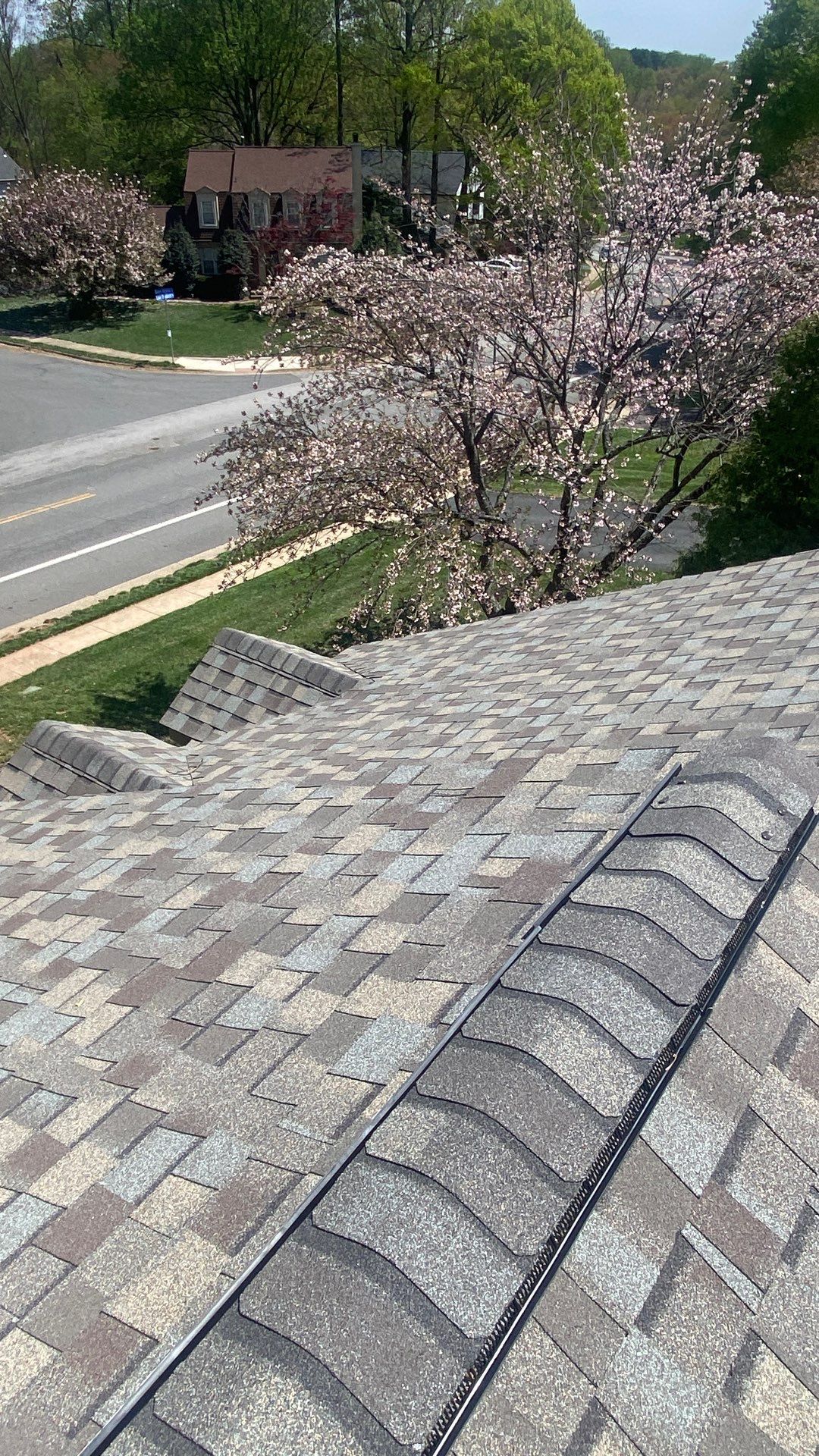 Burke: Residential Roof Replacement with CertainTeed Landmark Pro in Max Def Weathered Wood by RM Banning, Inc.