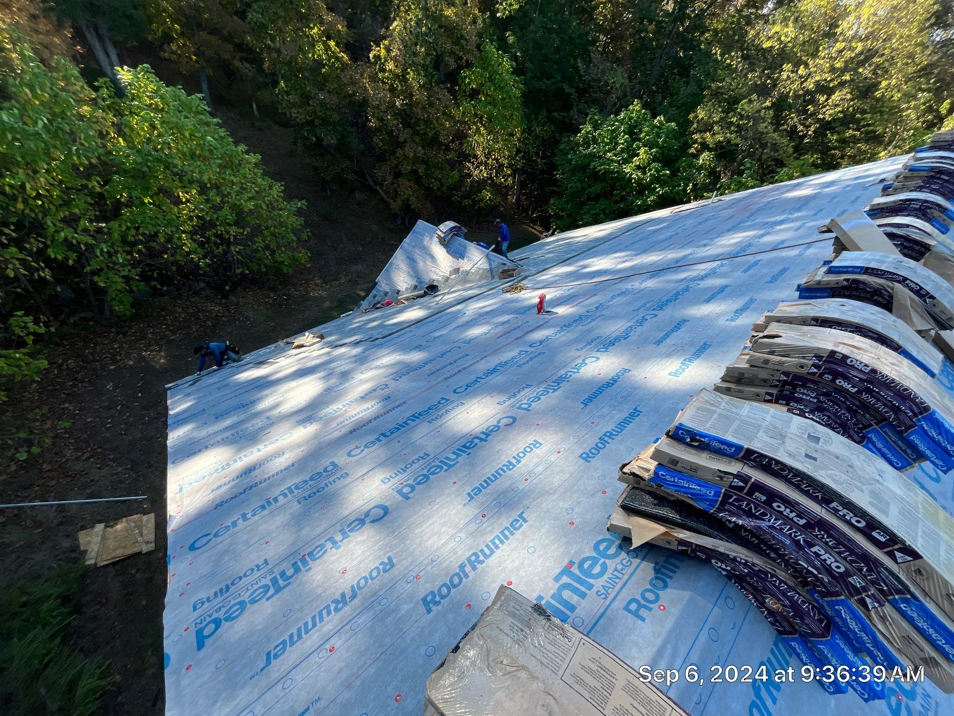 Residential Roofing Repair using Certainteed Landmark Pro Shingles by Fahey Roofing + Contracting