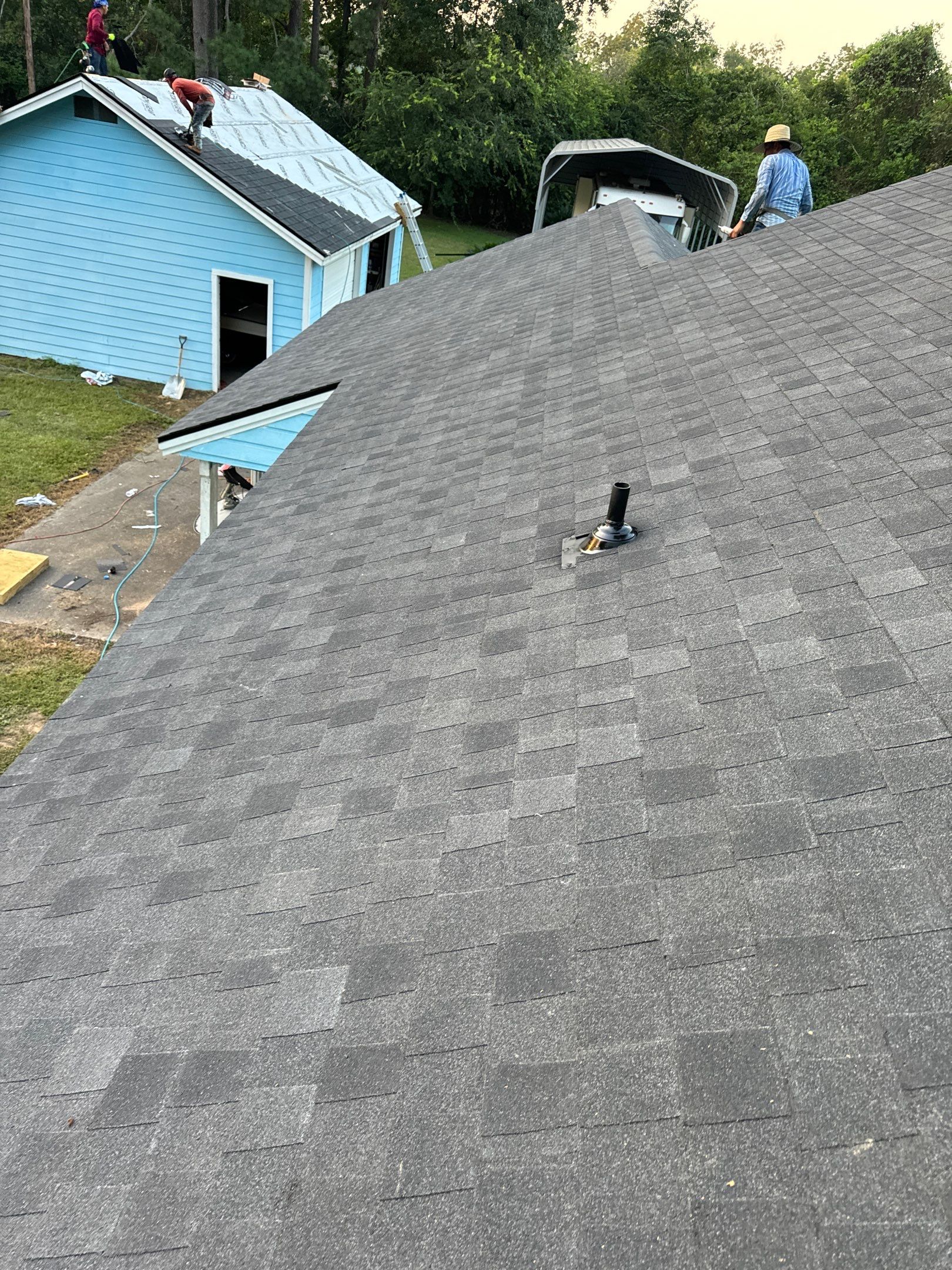 Huffman Roof Replacement by Modern BYLT Roofing & Construction