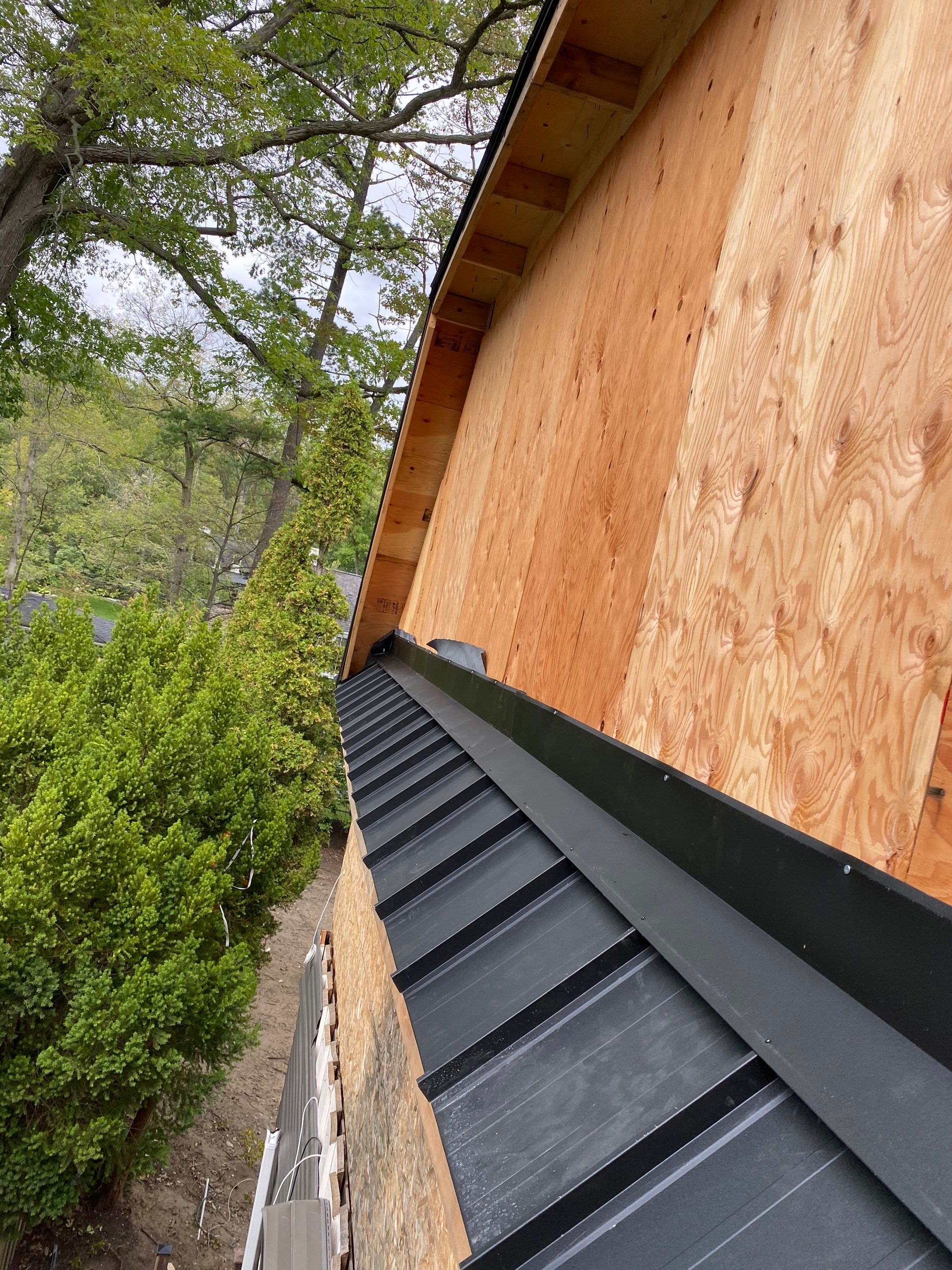 New Roof Installation using 16" Standing Seam Panels by Jay Carter Roofing & Sheet Metal