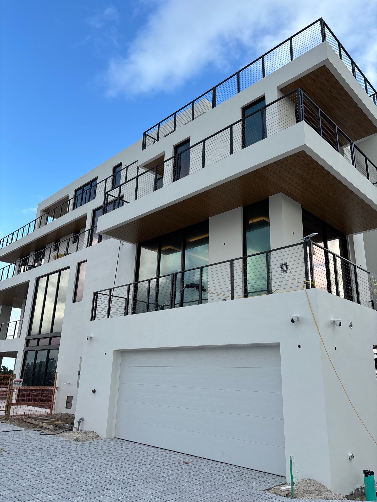 Oceanfront New Home Painting by John “The Greek” Painting