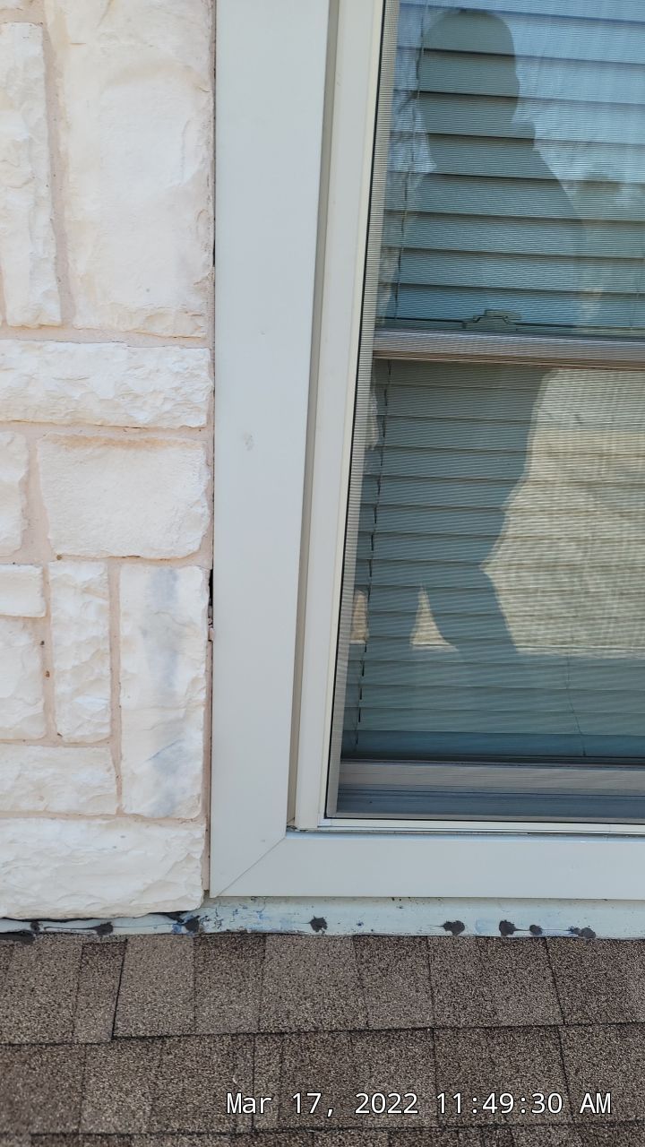 Leak Repair over Master Bedroom and Bathroom by Tex-Line Roofing