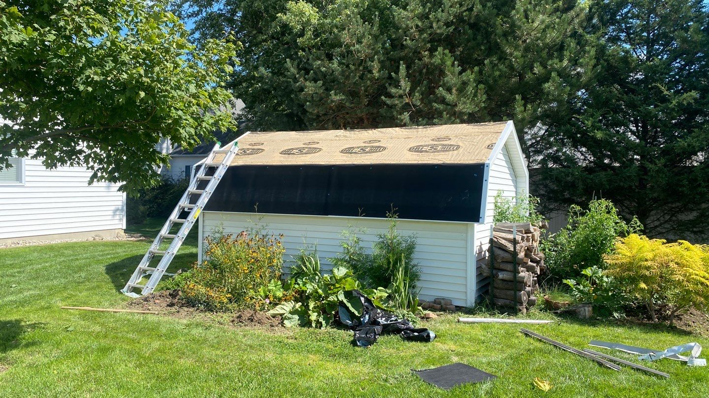 Residential Roofing Installation using GAF Timberline HDZ Pewter Gray by Nitro Roofing and Construction