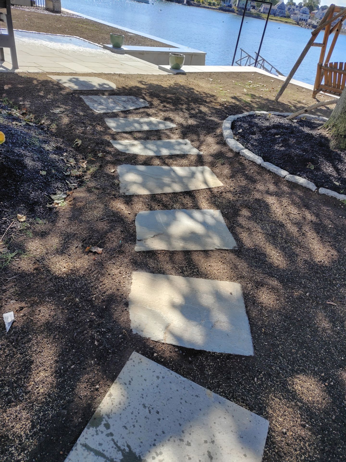 Beautiful Re-disgn by the water in Danvers MA  by Cole Landscaping Inc