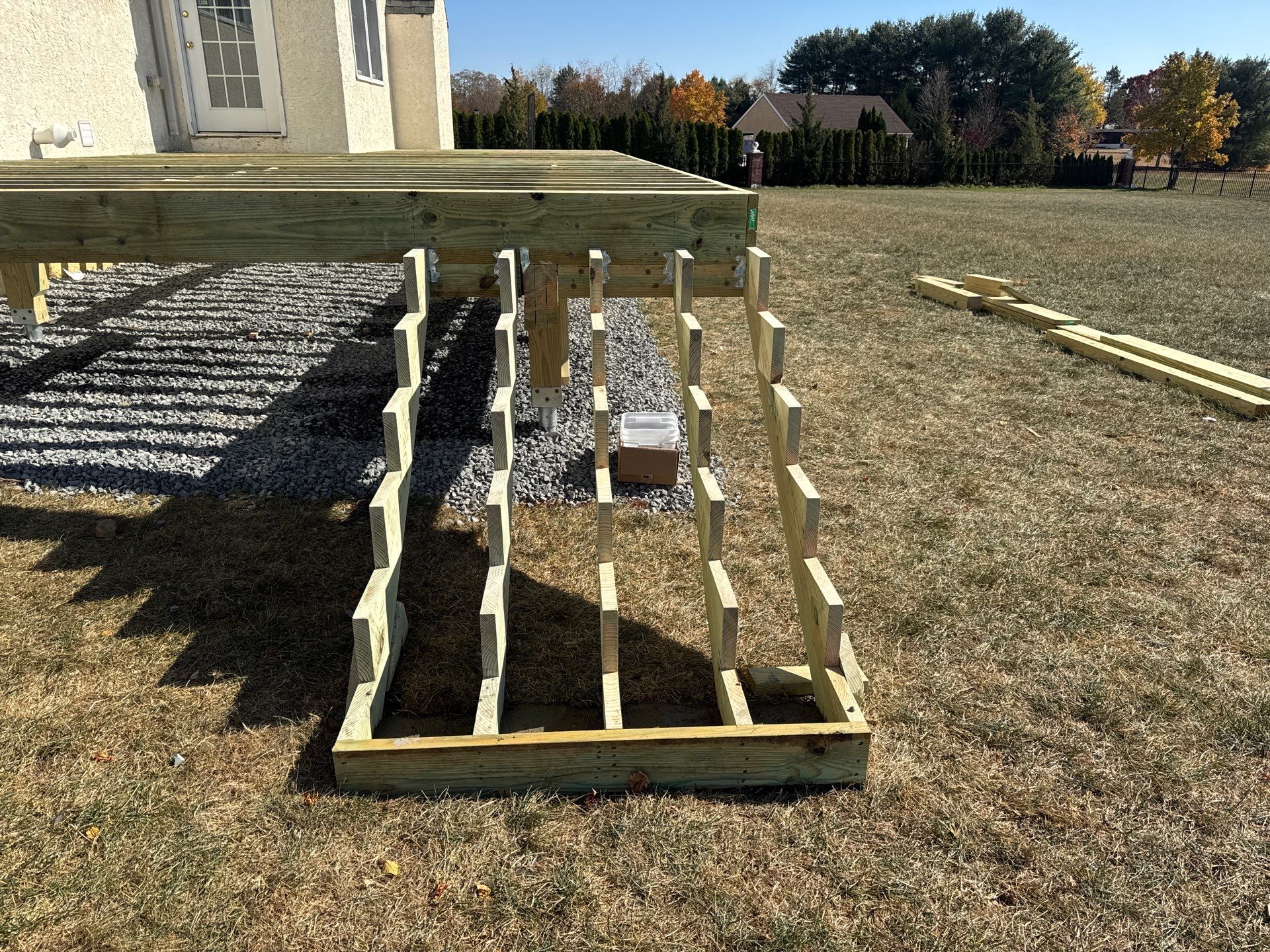 New Deck using Deckorators Venture - Color Saltwater by deck guardian