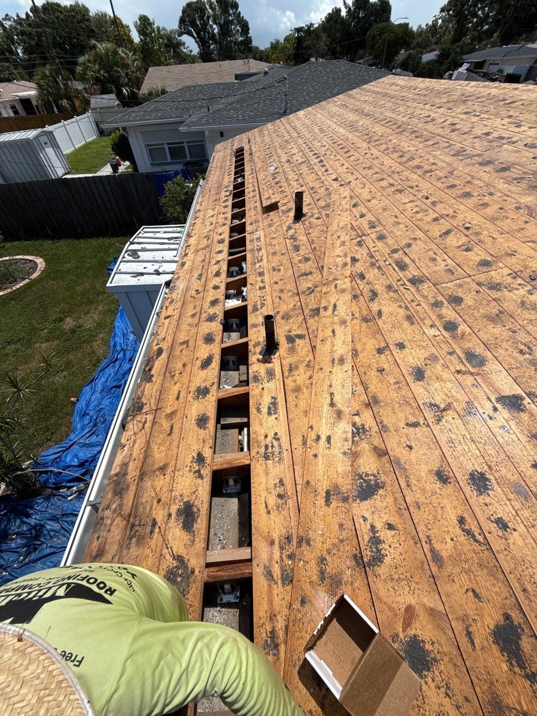 Project in St. Petersburg 33713 by Mitchell Roofing Company LLC