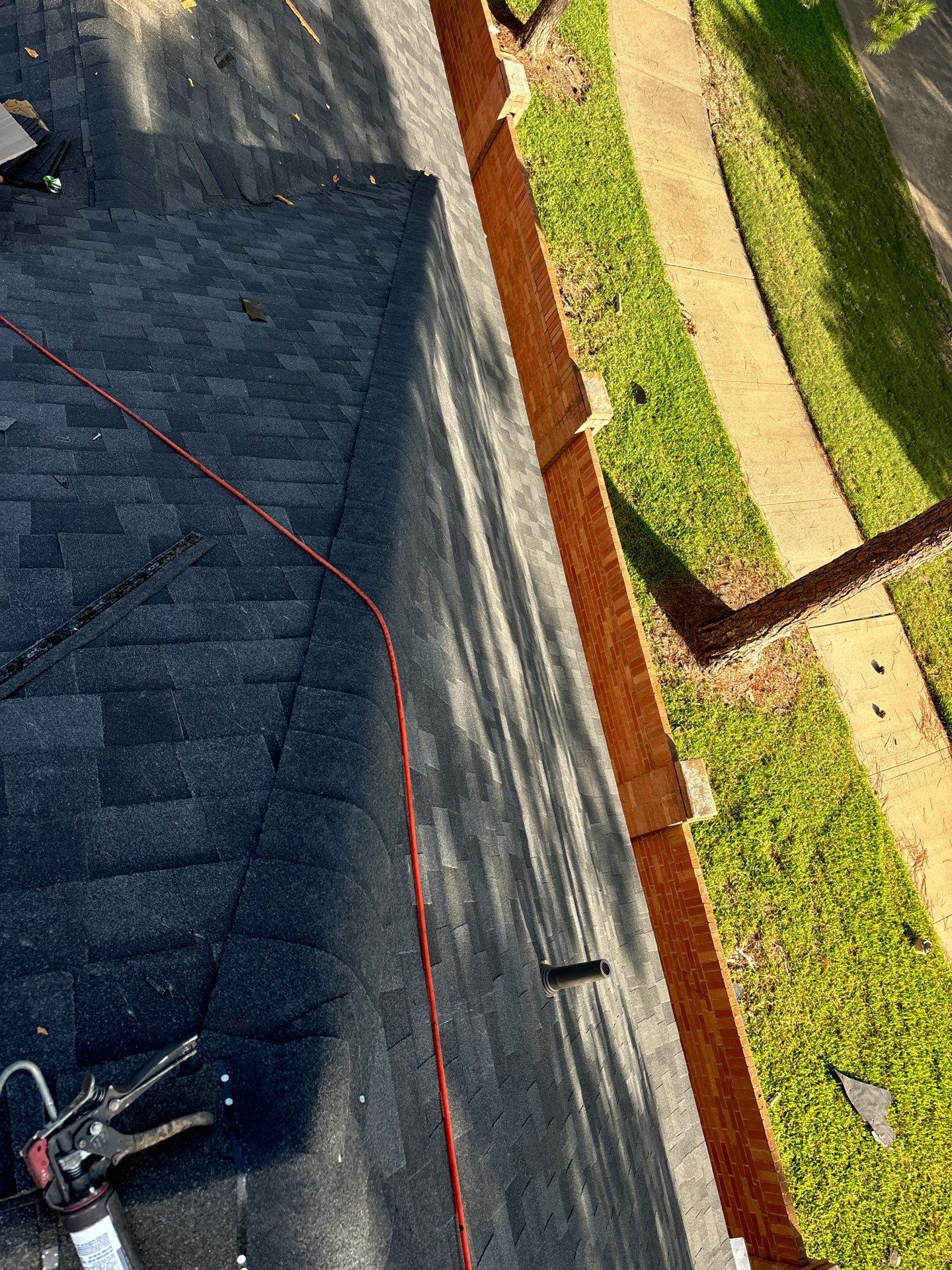 Residential Roofing Installation using Owen's Corning Duration (Lifetime) Shingles by Roof Repair Company