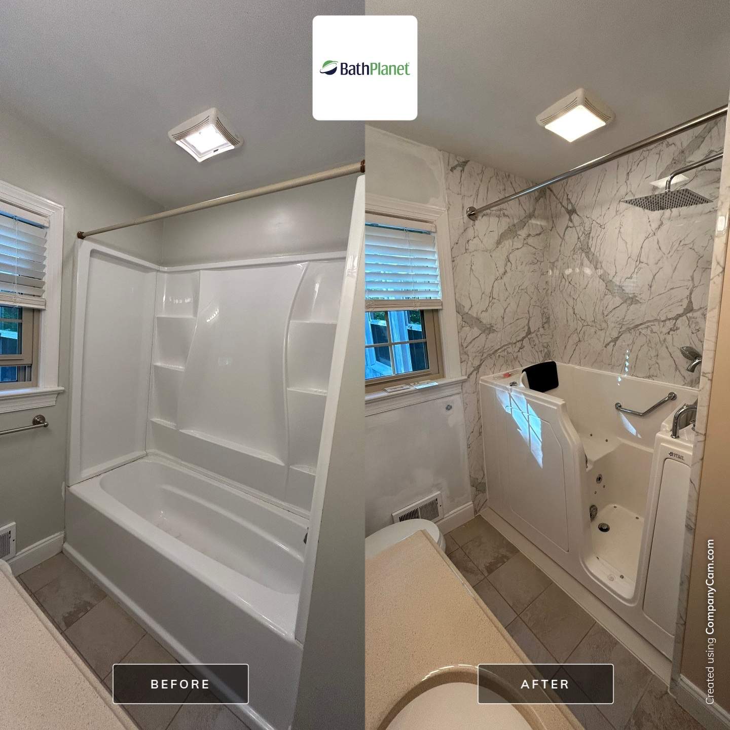 2 Tub Upgrades by BathPlanet SW Virginia