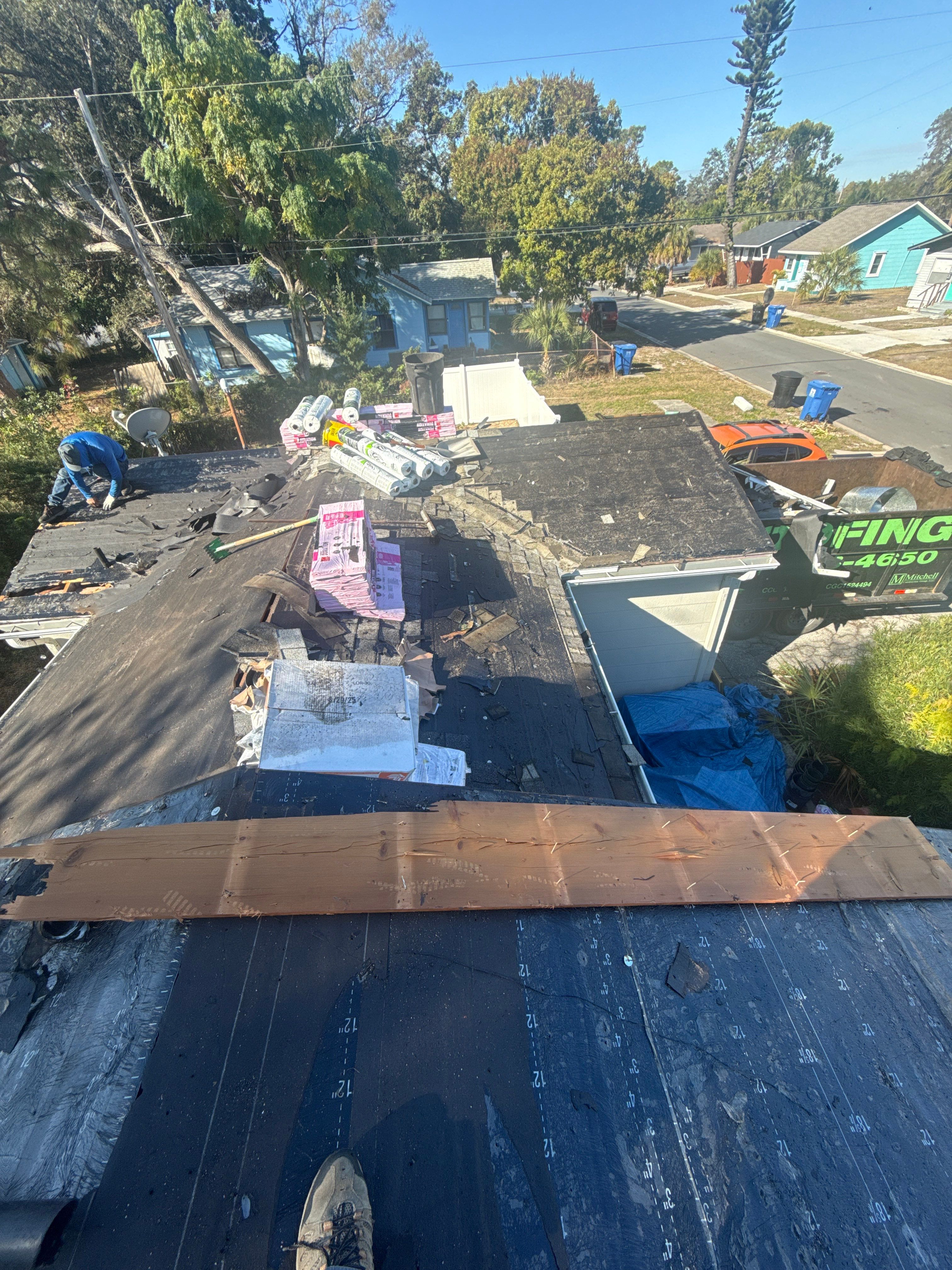 Project in St. Petersburg 33711 by Mitchell Roofing Company LLC