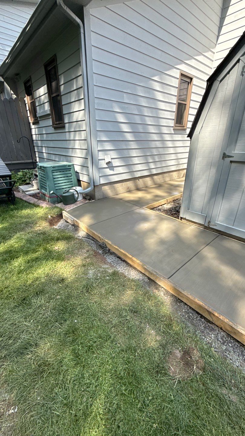 Broom Finished Walkway by NG Masonry & Construction LLC
