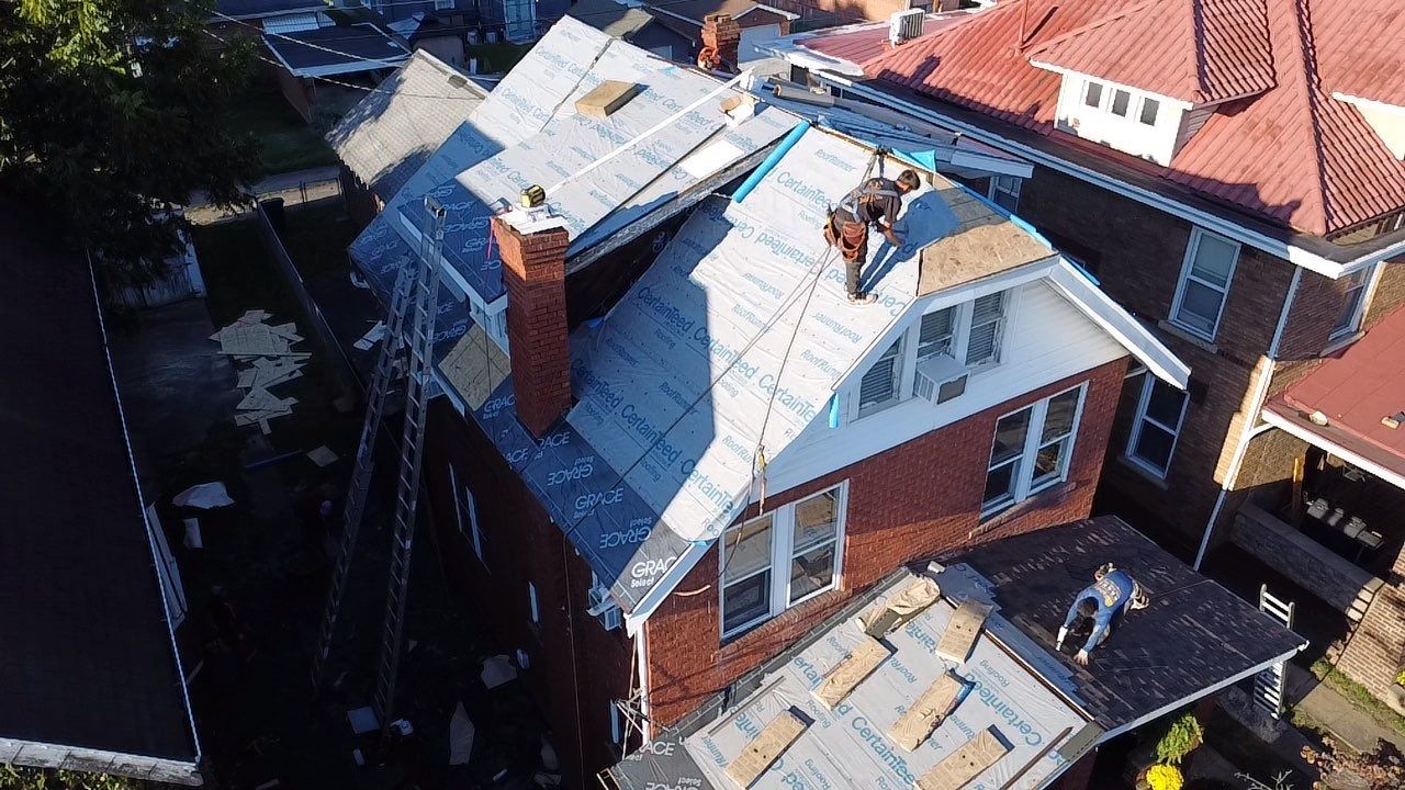 Adkins Project  by Fahey Roofing + Contracting