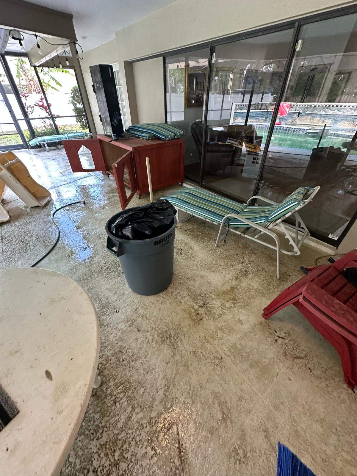 Pressure Washing Pool Cage & Deck by DPI Pressure Washing LLC