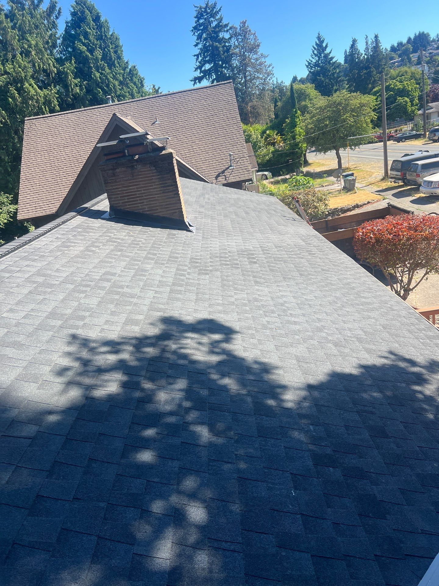 Residential Roofing Installation using GAF HDZ Shingles by Roofing Formula LLC