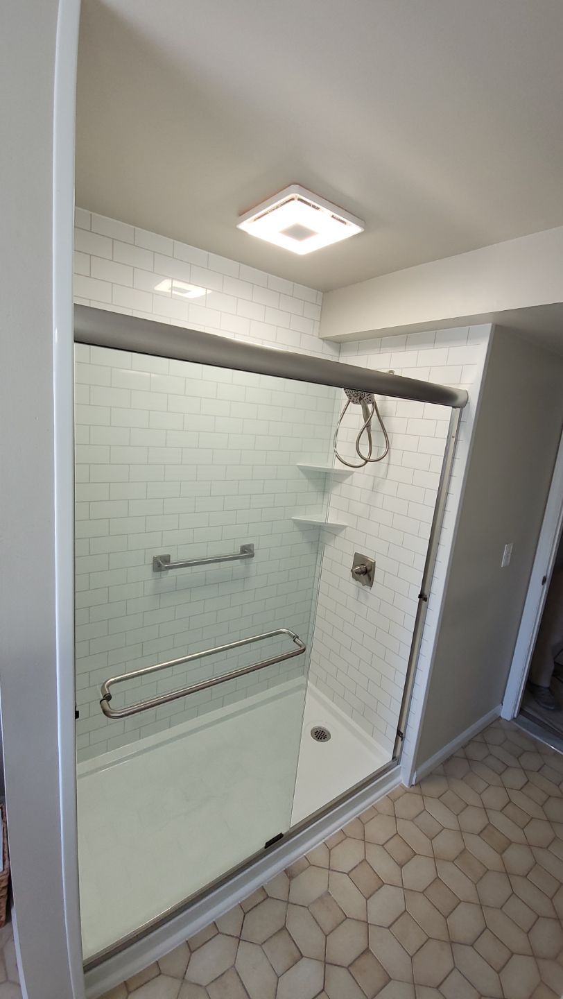 Tub To Walk-In Shower Installation in Albany, NY by Yankee Home Improvement