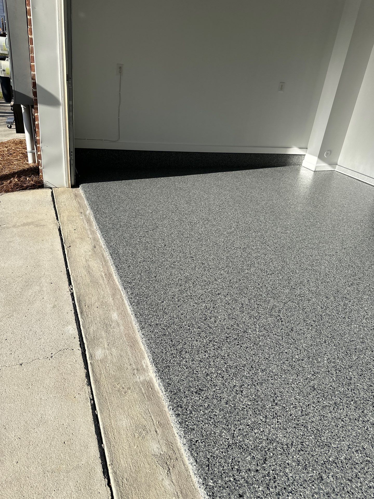 Garage Floor Coating using Nightfall by My Garage Floor Guys