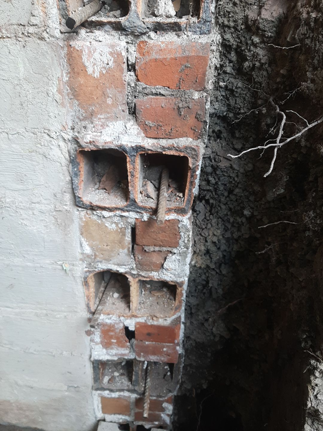 Basement Wall Rebuild with Exterior Waterproofing by Toledo Basement Repair