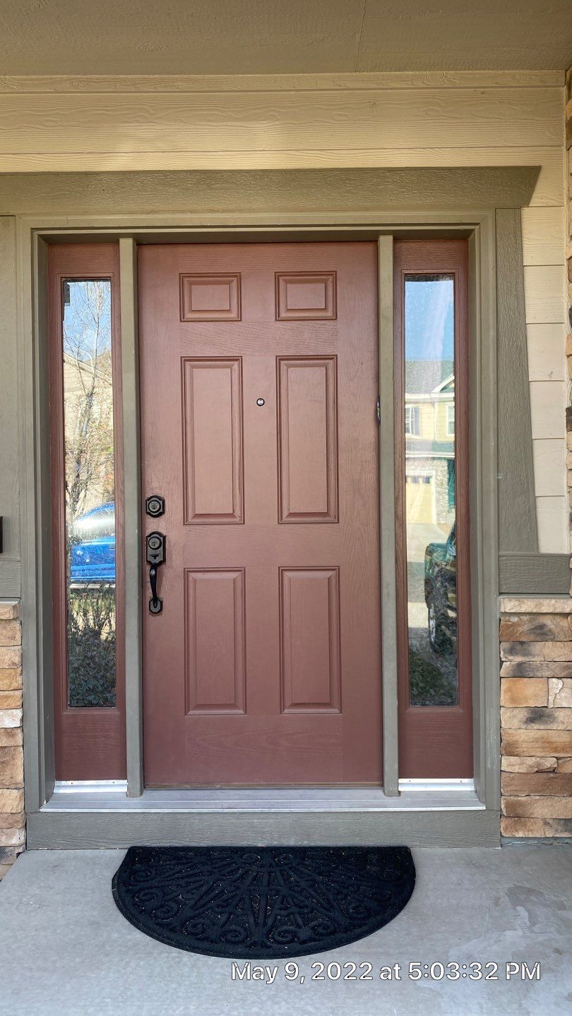 Storm Door Install using Black Larson EasyVent Storm Door by Storm Door Guy 