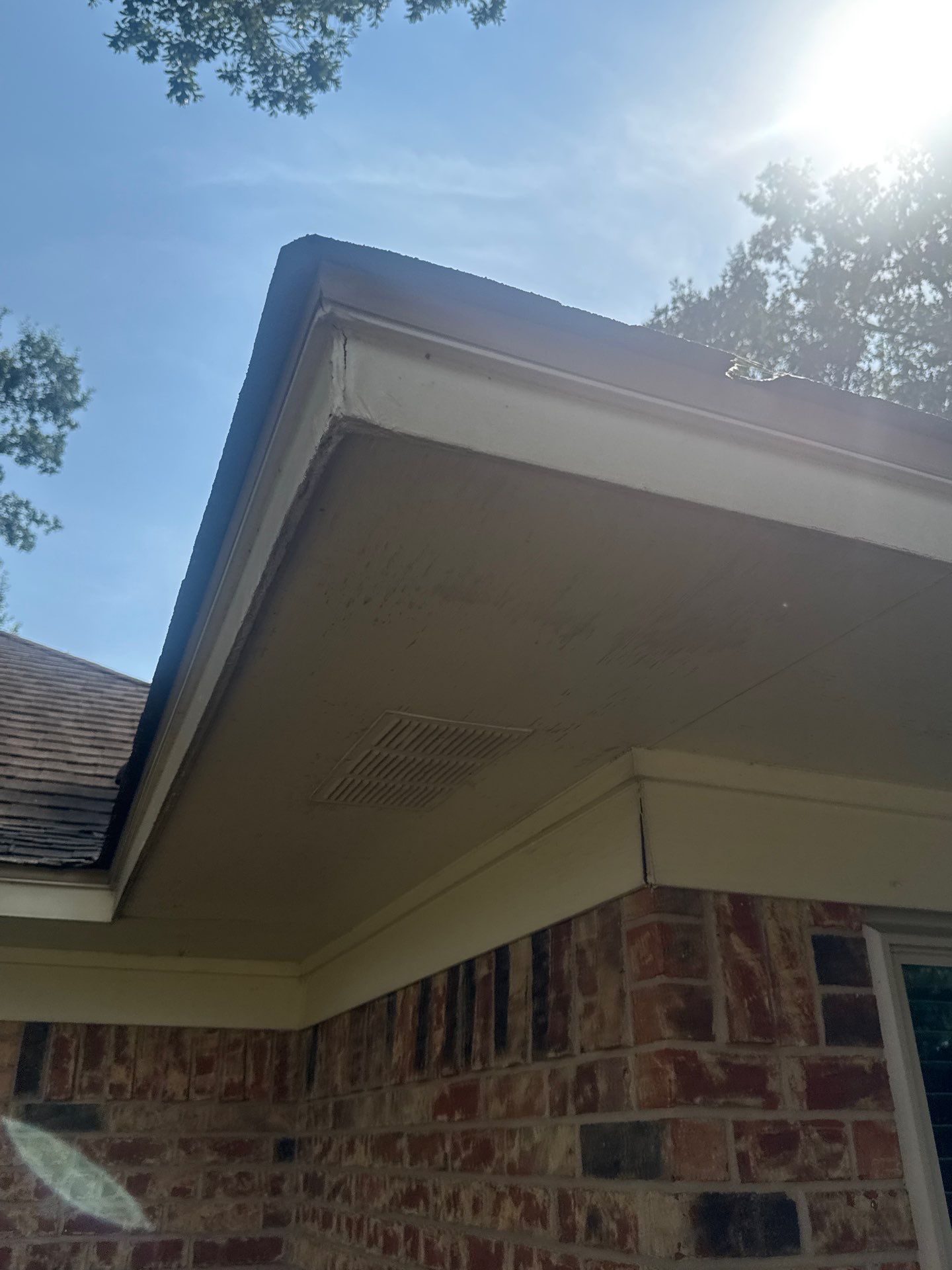 Exterior Repaint – South Tyler, Texas - Lots of Wood Replaced by Quality Coats Painting