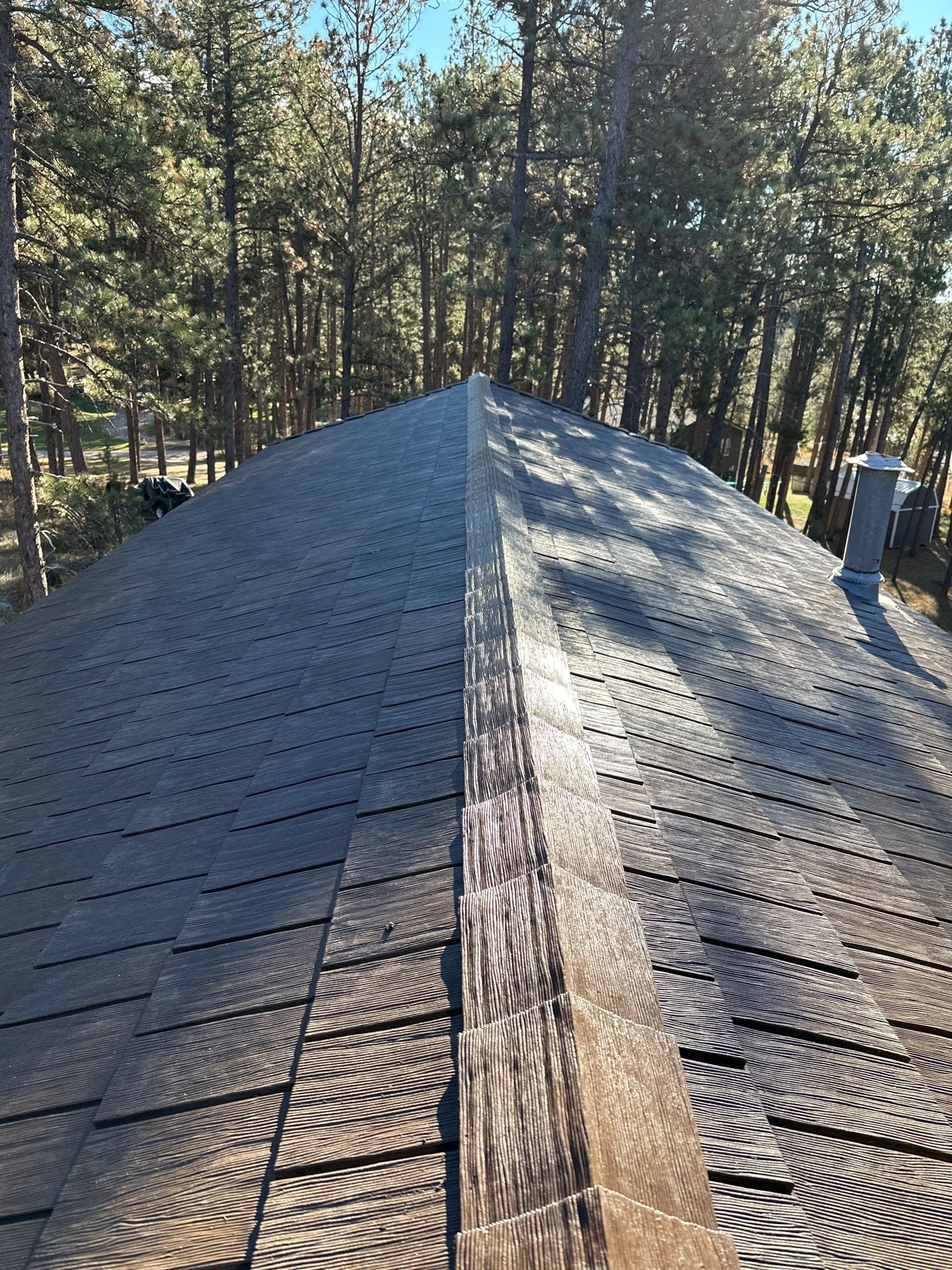 Brown Euroshield Beaumont Shake HP Roof Install by Weather-Tite Exteriors LLC