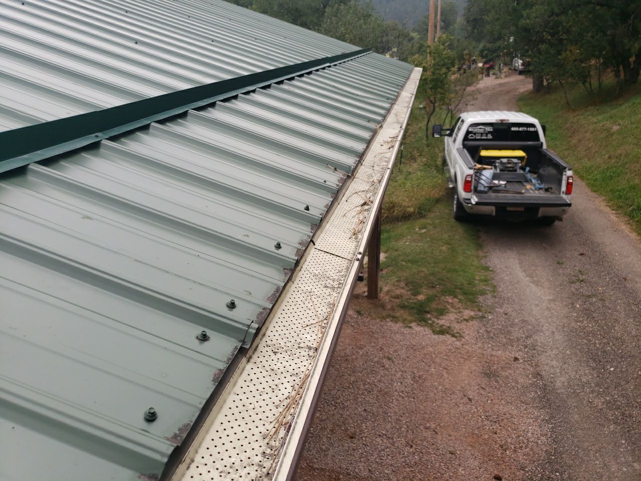 Hundreds of tires out of the landfill! by Weather-Tite Exteriors LLC