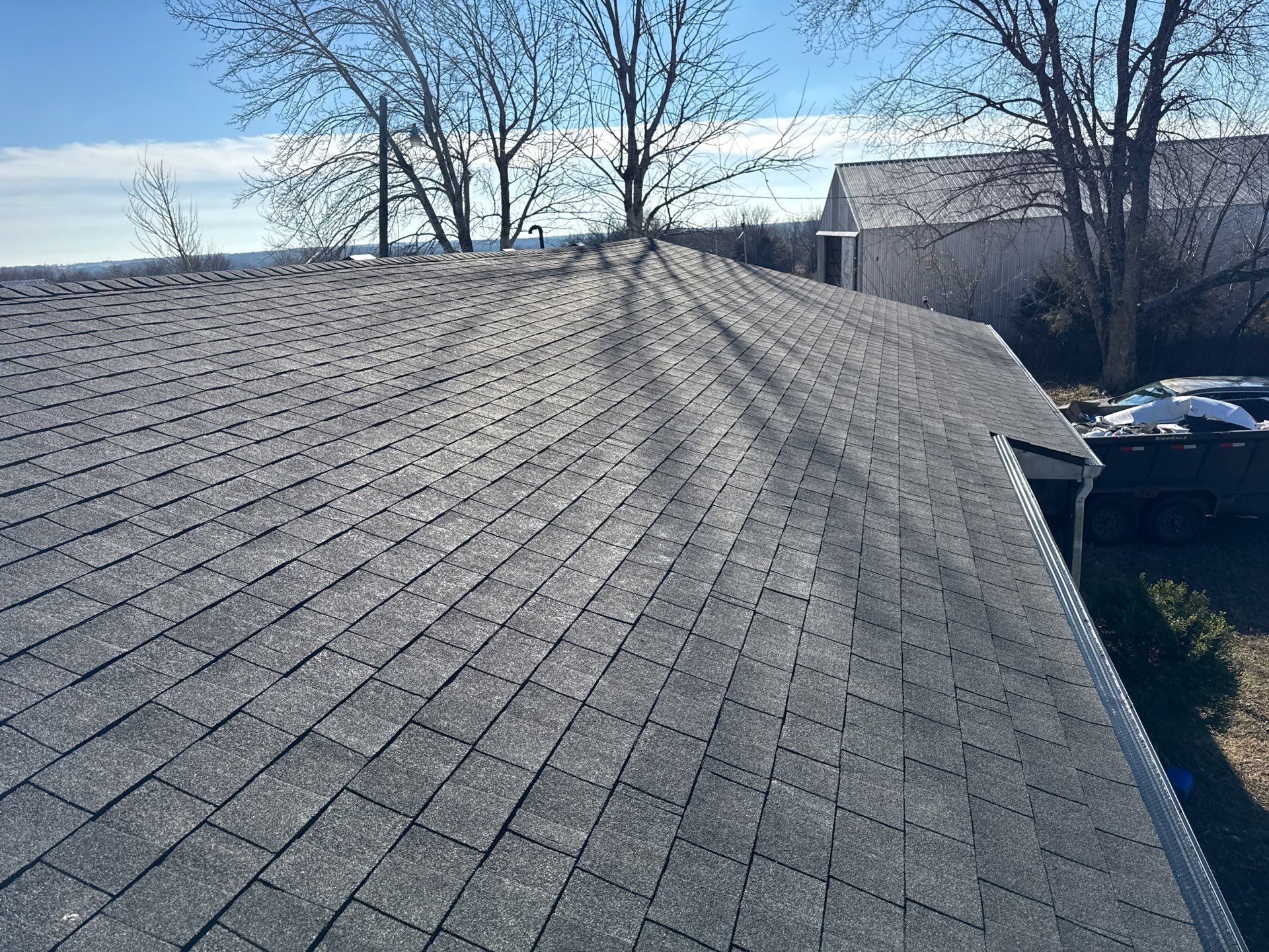 Residential Roofing & Gutter Guards Install  by Titan Commercial & Residential Roofing 