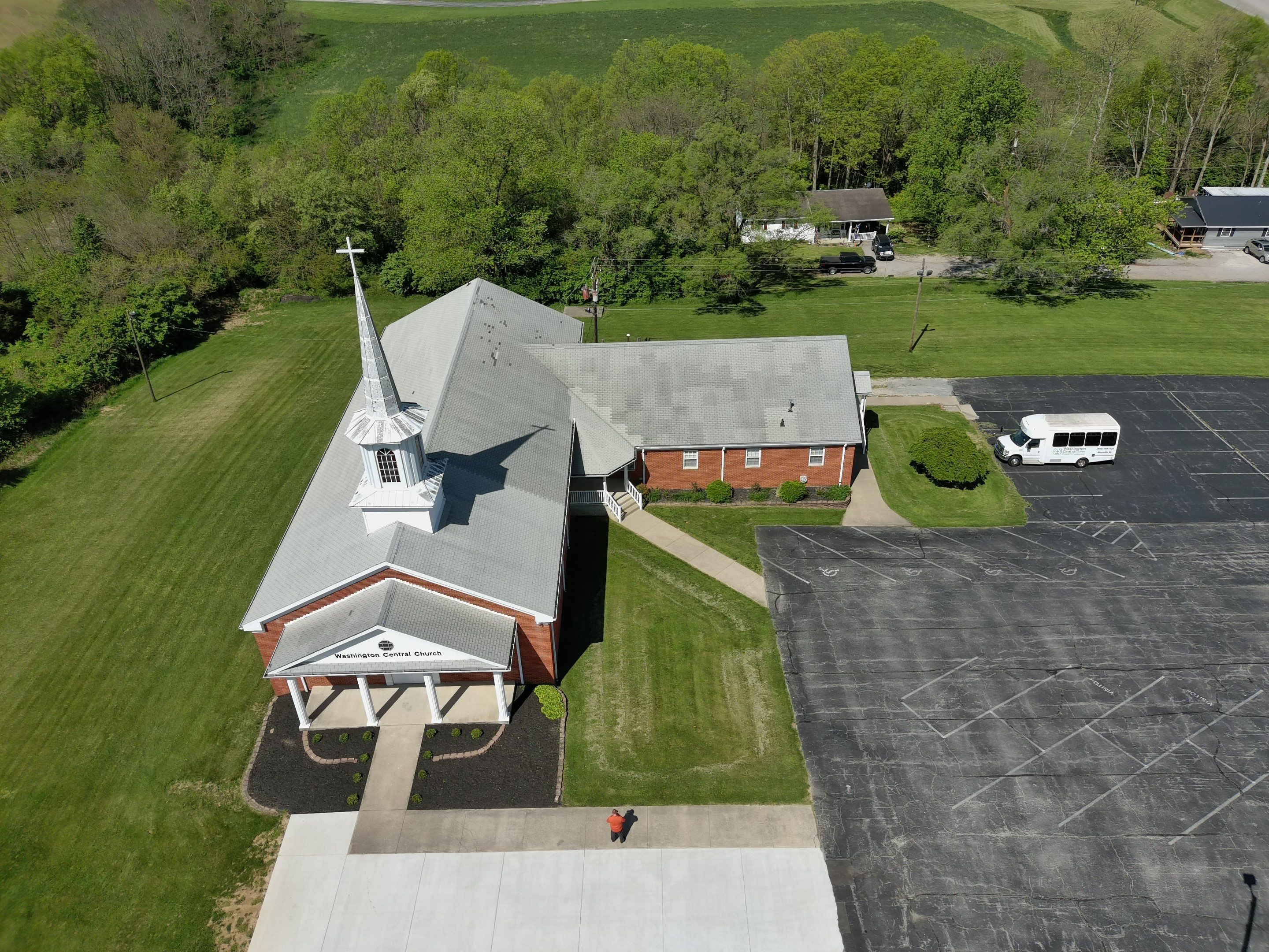 Commercial Roofing Installation using Performance Shingles by Mr. Roofer