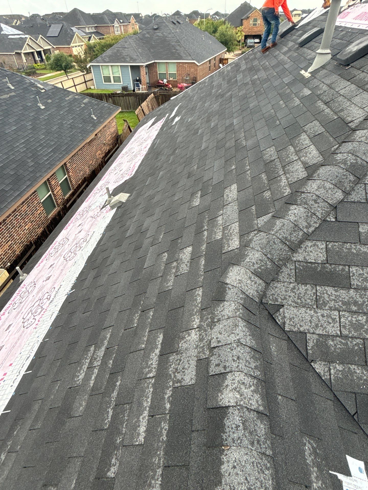 Residential Roofing Repair using Owen's Corning Duration (Lifetime) Shingles by Roof Repair Company